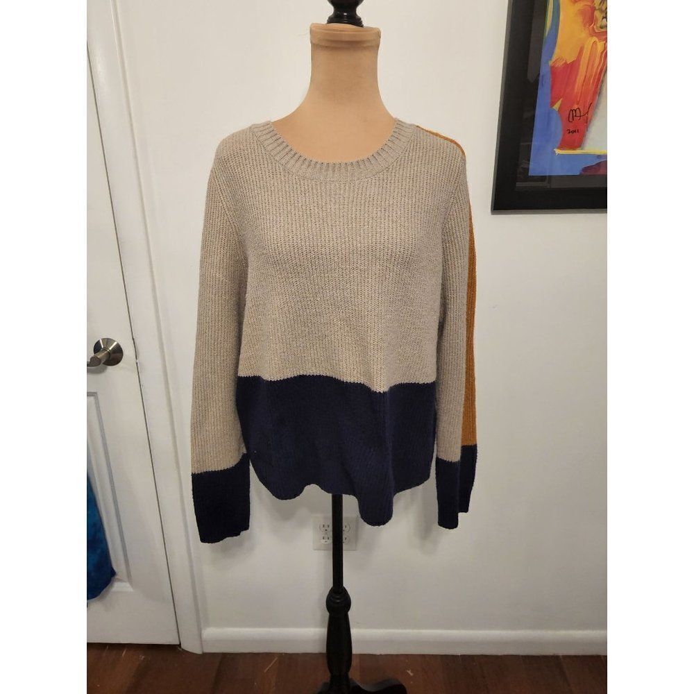 Pinque Large Women's color block top Sweater